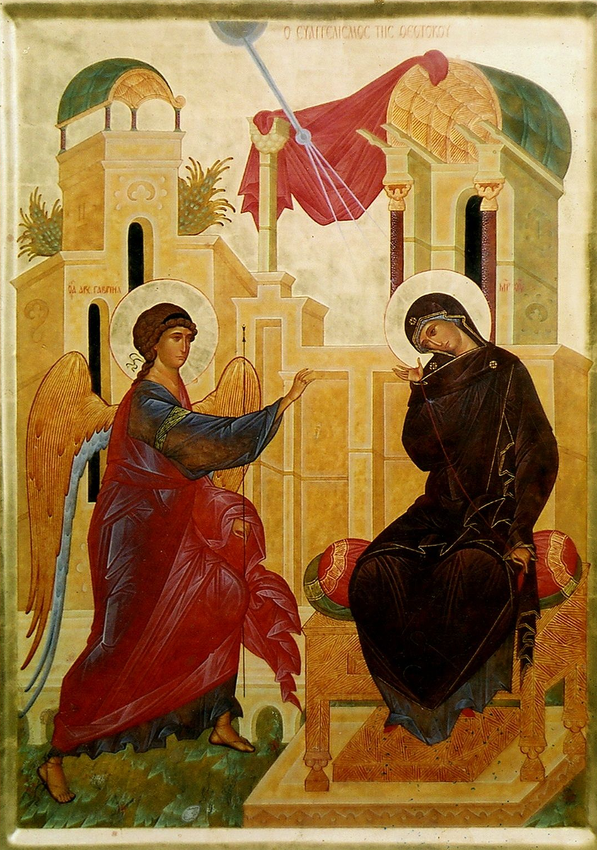 Икона Благовещение