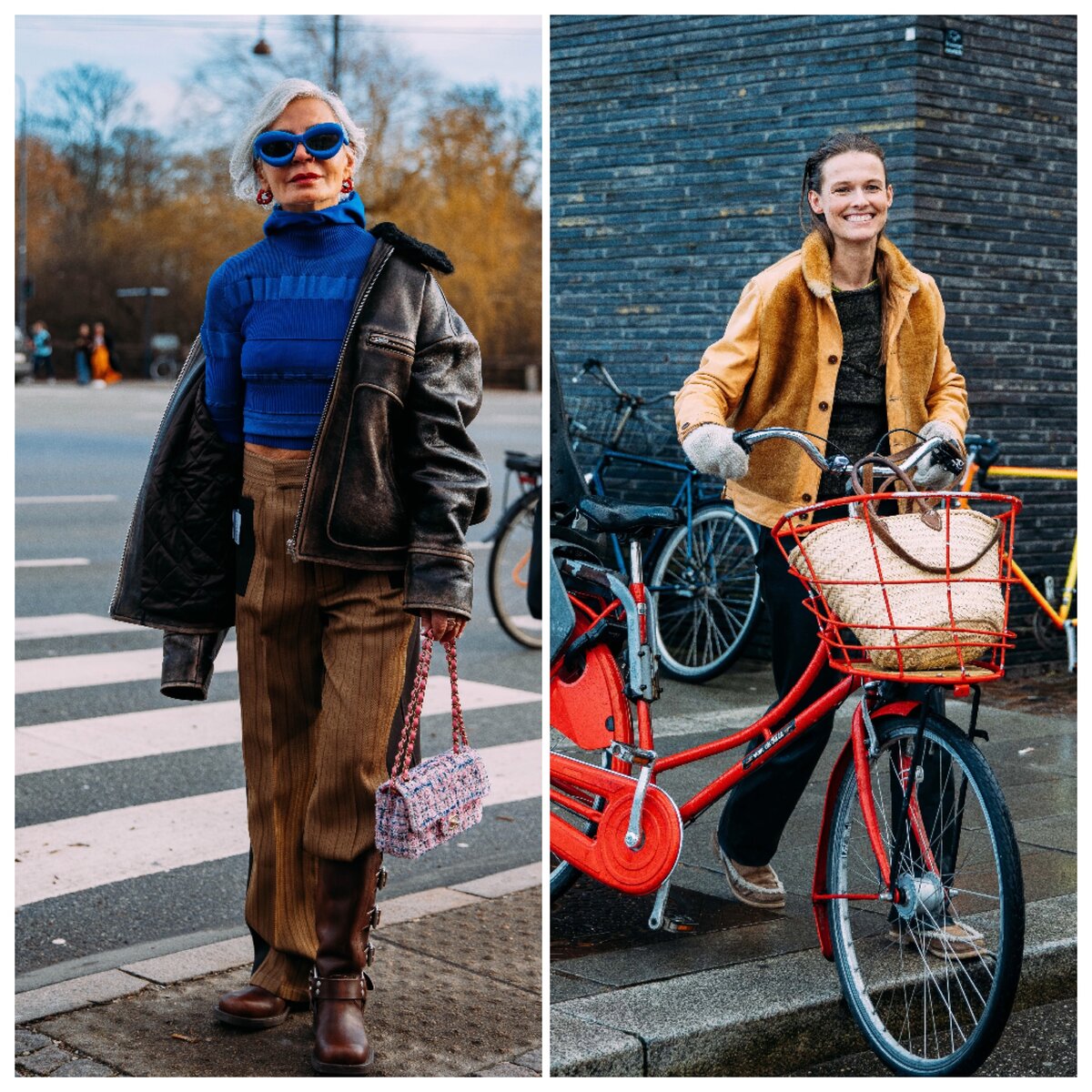 фото Vogue Ranway, street style, коллаж составлен автором