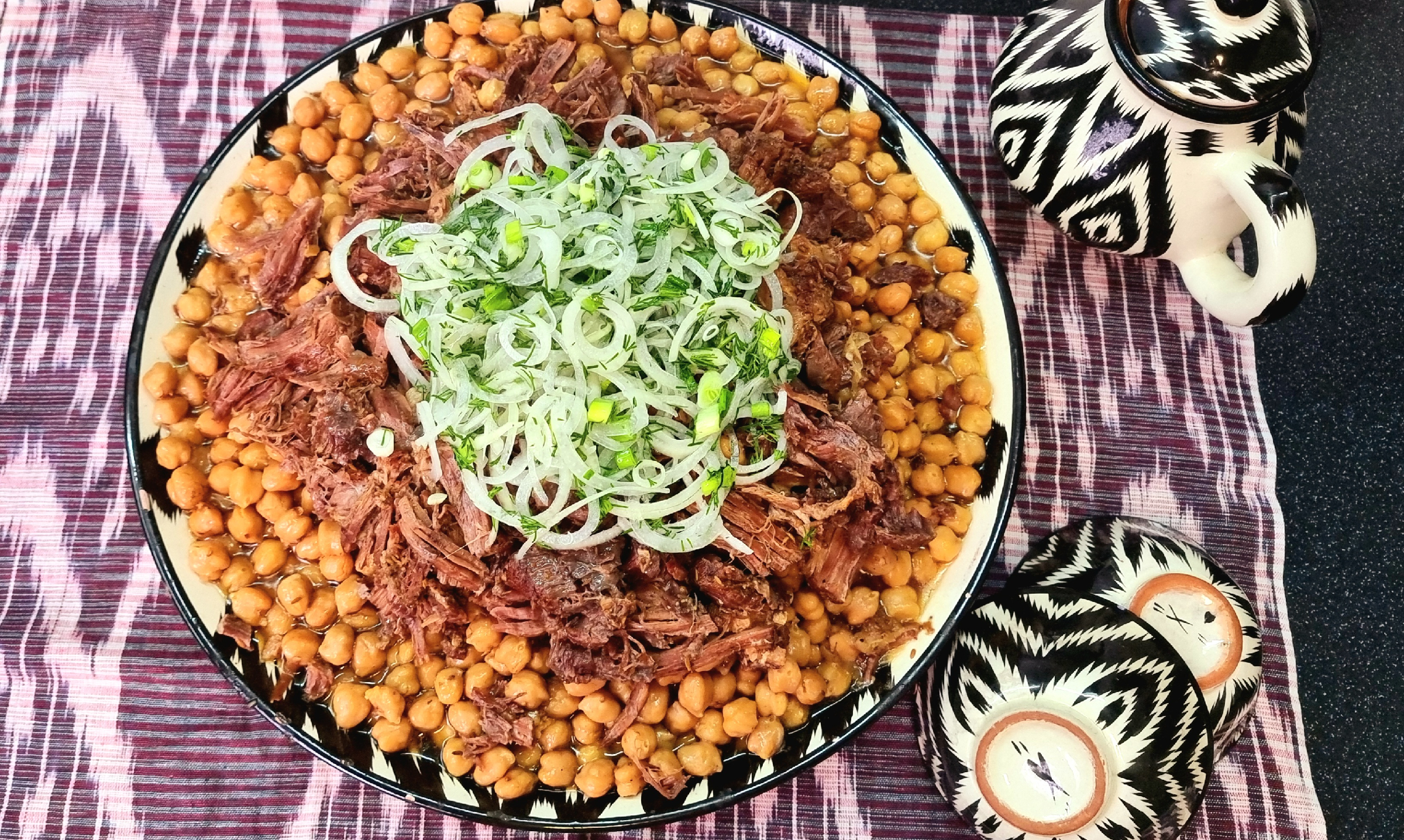 Узбекский Самаркандский плов《Нохат Шурак》Самый простой и вкусный рецепт