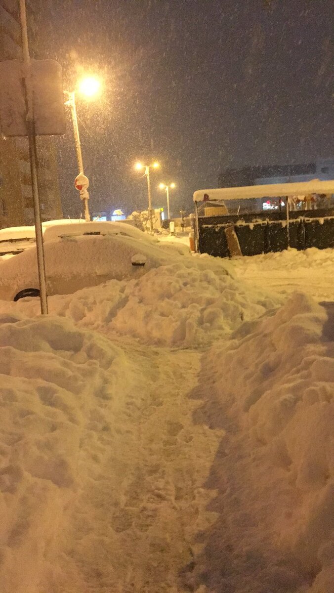 Это Краснодар прошлой зимой. Фото автора