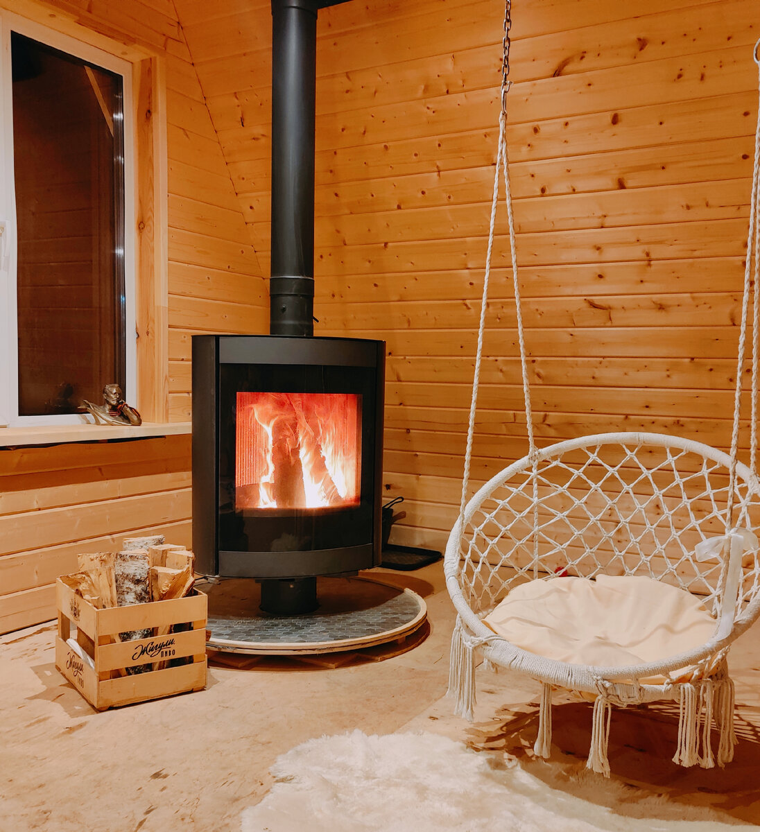 Вот такая уютная атмосфера 