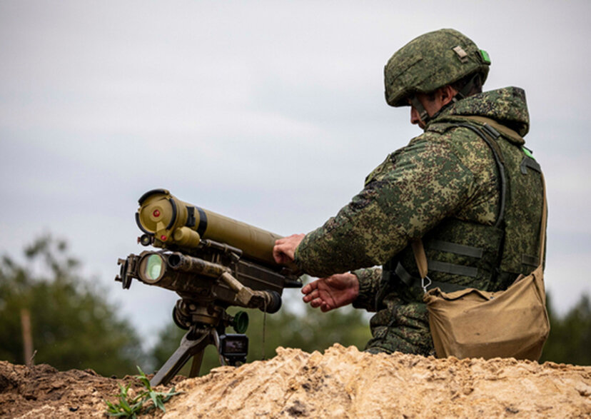     Пусковая установка ПТРК «Метис» / Минобороны РФ