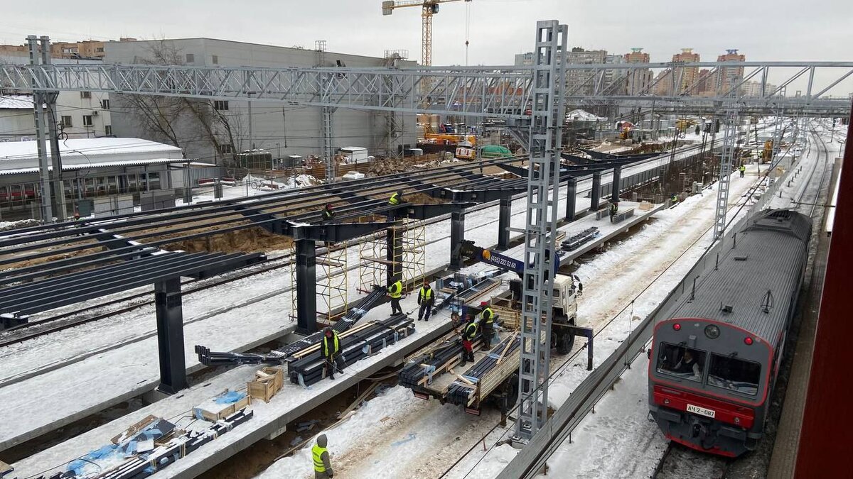 Текущее положение дел на 🚊 «Железнодорожная» МЦД-4 | Развитие  Метрополитена в Москве | Дзен