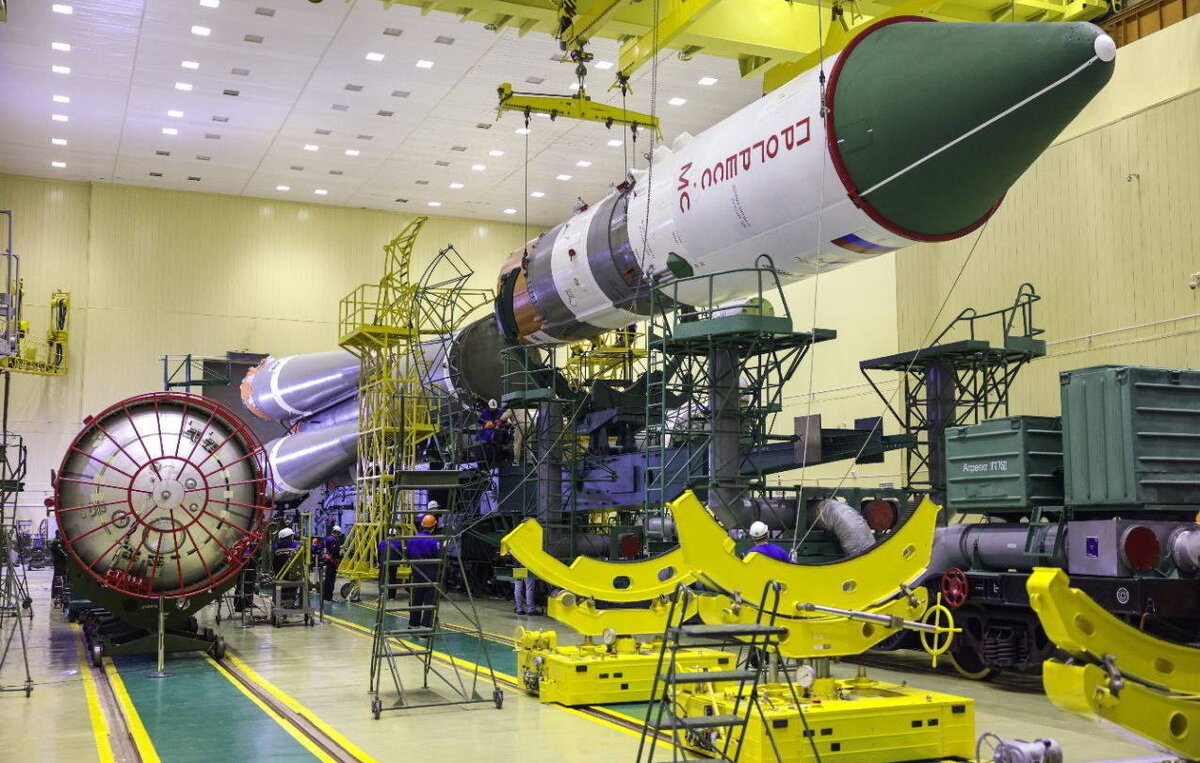    Ракета-носитель "Союз-2.1а" с "Прогрессом МС-22"   Пресс-служба ГК "Роскосмос"/ТАСС