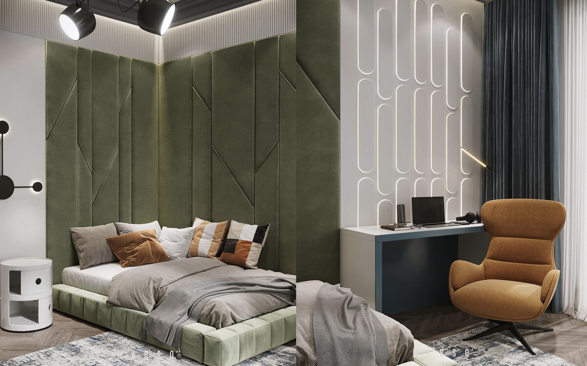 Интерьер студии дизайна Marso.studio