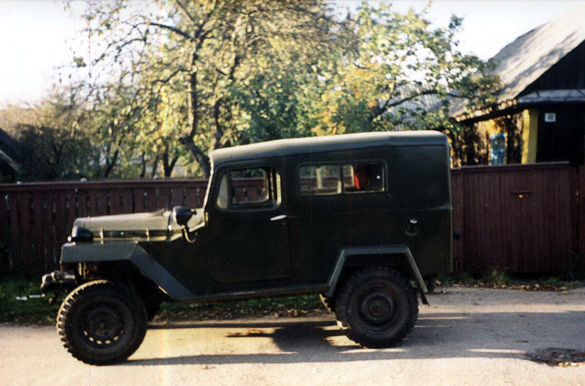 Облагороженный, превращенный в универсал ГАЗ-67Б