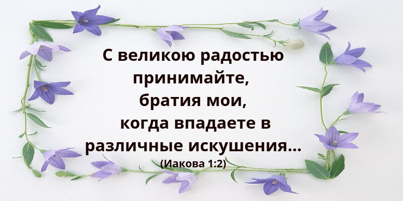 Отрывок из Евангелия,  начало послания ап. Иакова