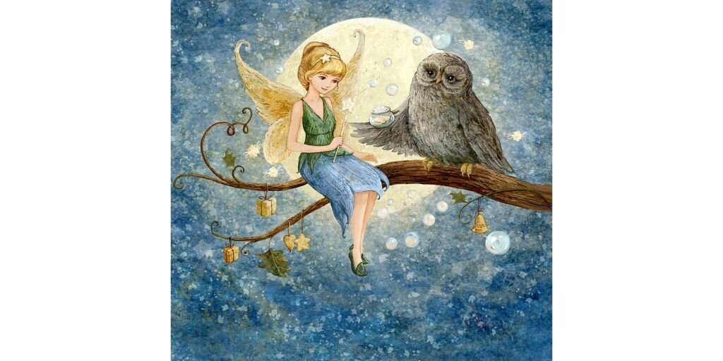 Галина Егоренкова. Феечка с совой