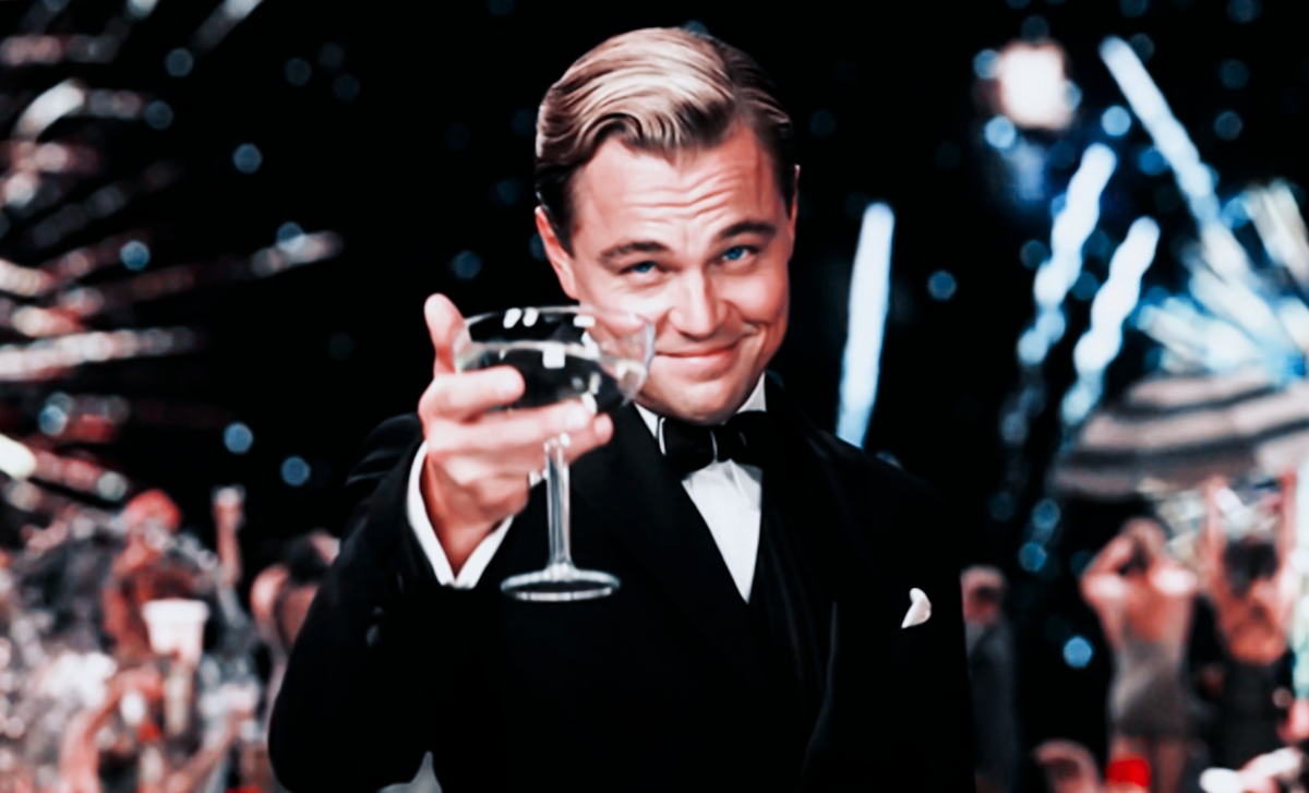 Кадр из фильма "Великий Гетсби" (англ. The Great Gatsby), 2013 с Леонардо Ди Каприо