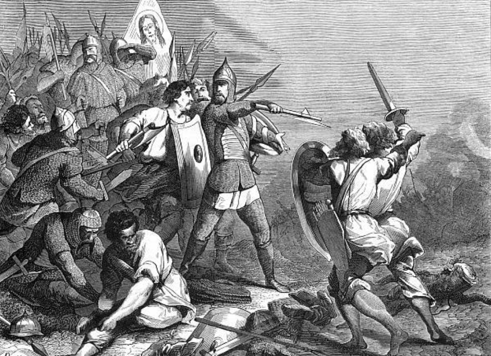 Мстислав готовит войско на битву с суздальцами. Источник: wikipedia.org
