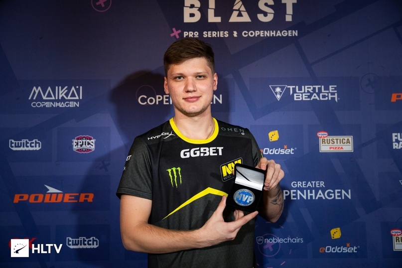S1mple MVP турнира BLAST PRO SERIES | COPENHAGEN