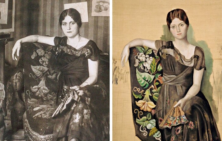 Такой Ольга виделась художнику в разгар романа