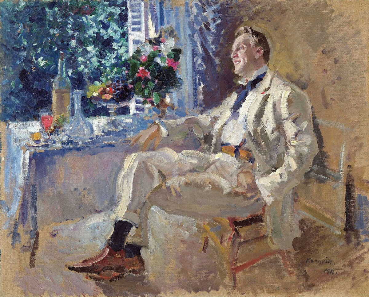 Константин Коровин. Портрет Ф.И. Шаляпина. Фото взято из открытых источников Интернета https://regnum.ru/pictures/2093276/405.html