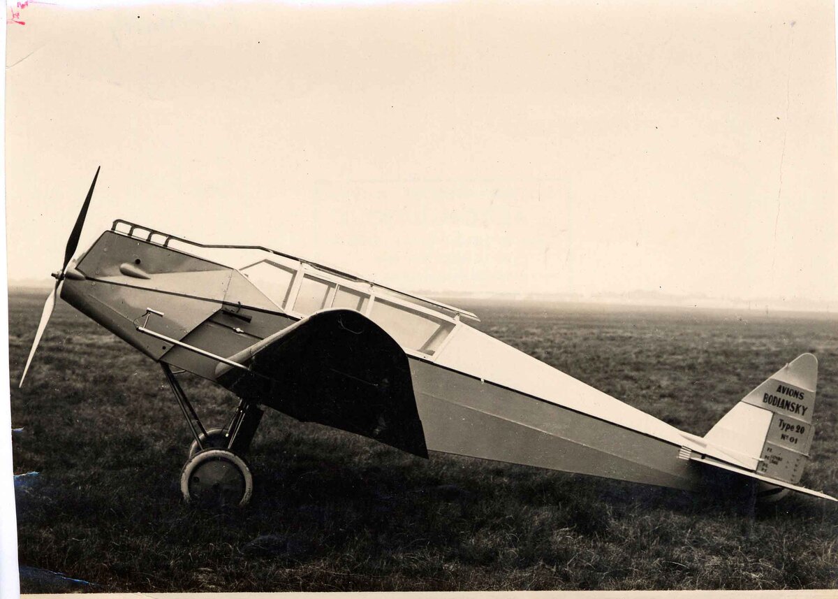 Bodiansky 20. Вид сбоку. Фото: "La revue de l'aéronautique", 1931