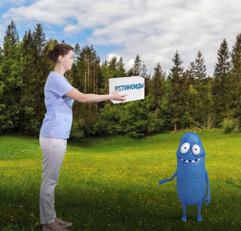 Гуманоиды пьют ретиноиды