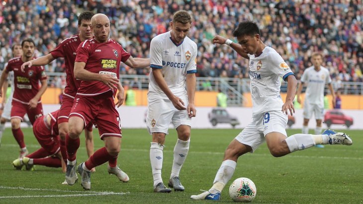 "Тамбов" - "ЦСКА" 2-0. Источник: https://www.livesport.ru