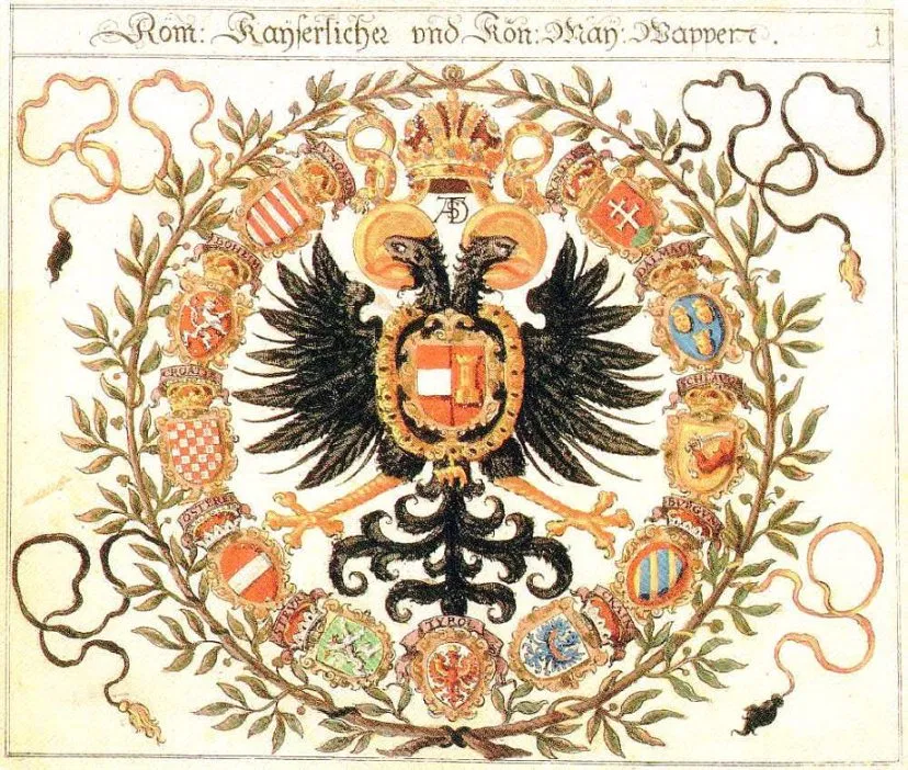 Герб Священной Римской империи XIV-XVI вв