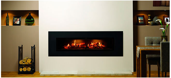 На фото: Электрокамин в интерьере 