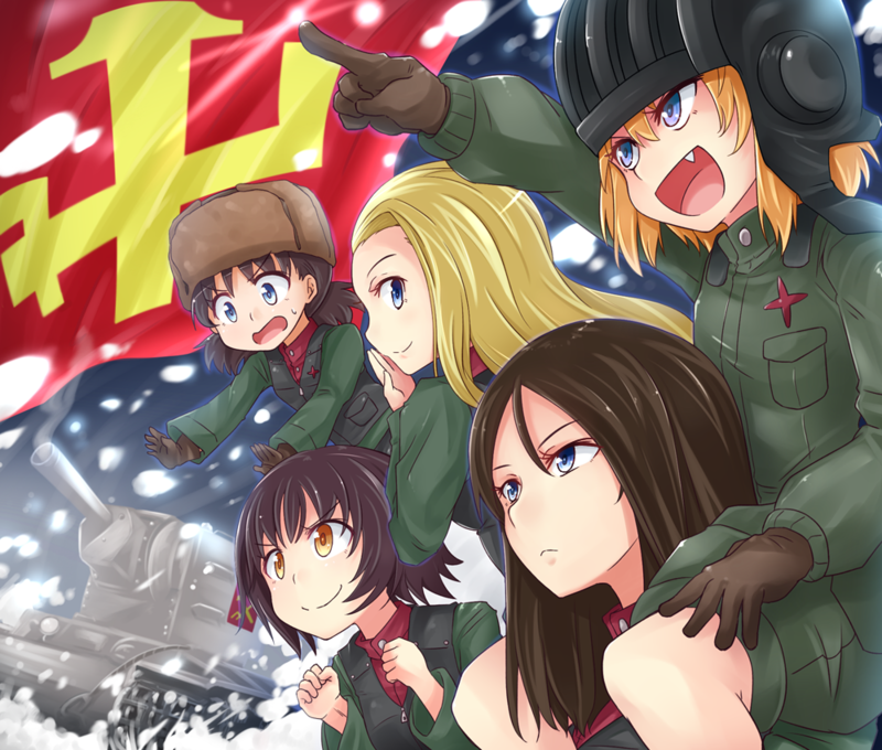 Девушки и танки / Girls & Panzer