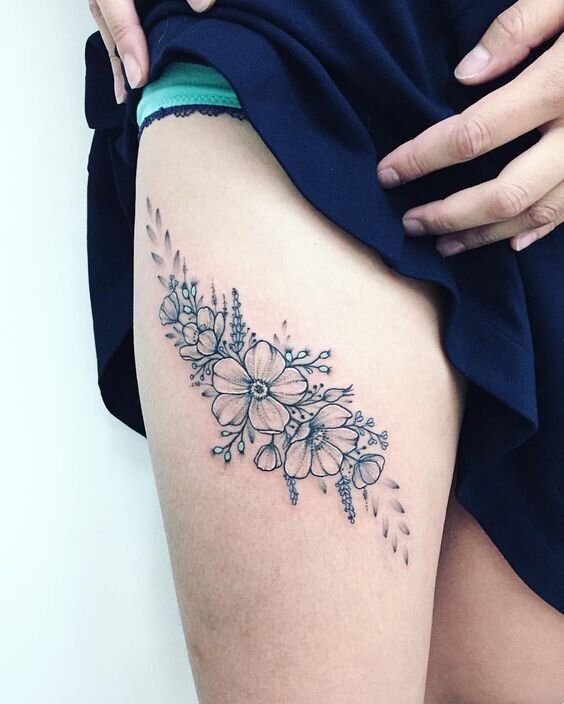 Флора. Значение основных изображений в японской татуировке