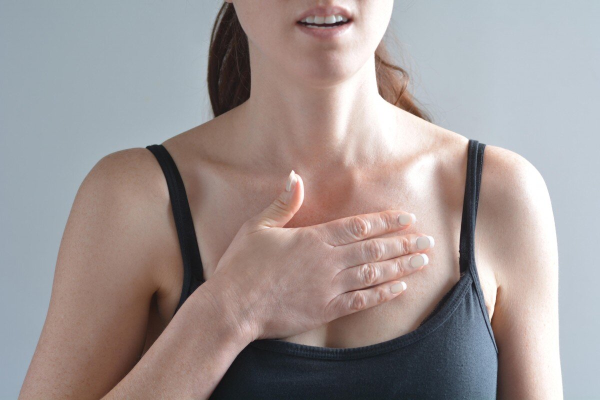 жжение в левой части груди у женщин фото 19