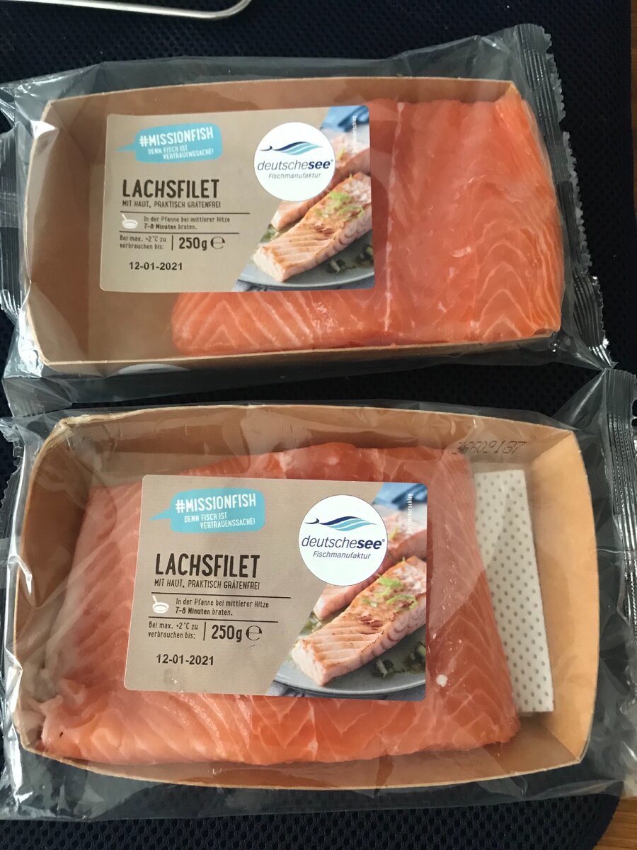 Лосось, который я предпочитаю для готовки. Но подойдут и обычные развесные стейки из любого супермаркета