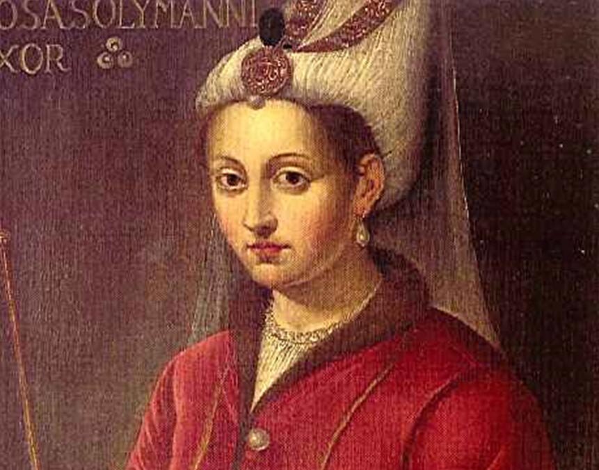 Rosa Solymanni uxor. (16 век). Источник: Общественное Достояние