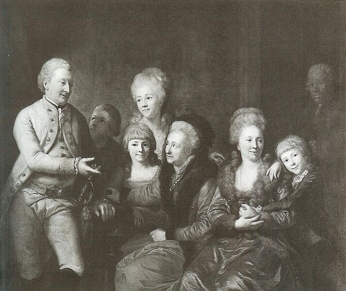Представители семейства Штиглицев (XVIII век).