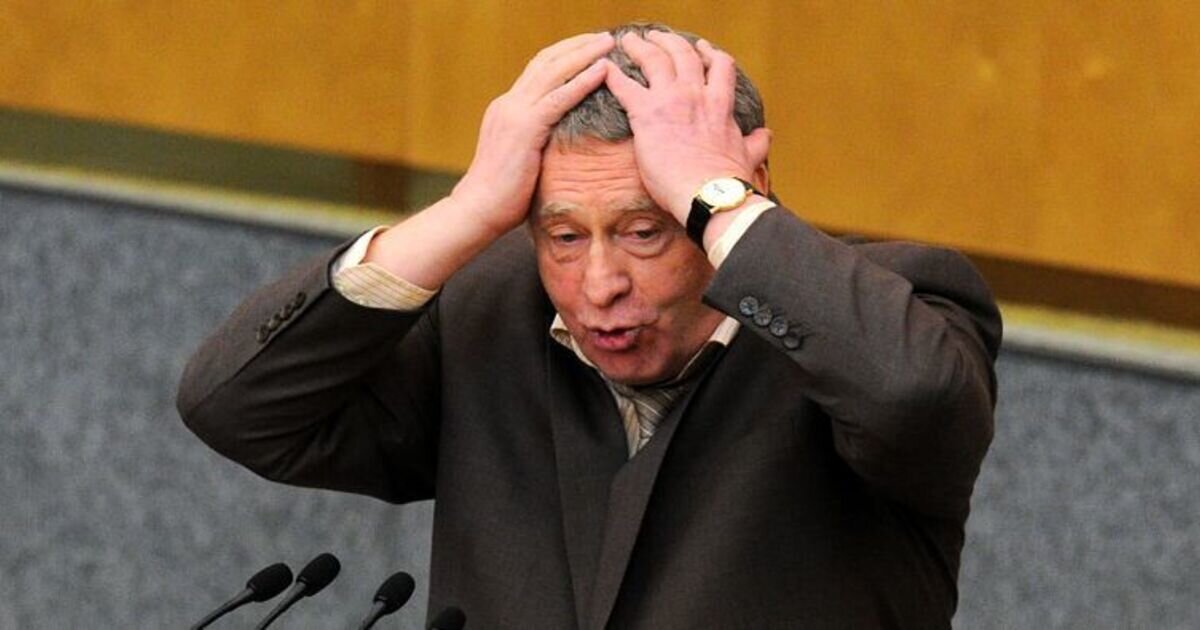 Жириновский смеется картинка