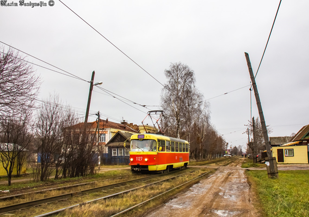 Трамвай Tatra T3SU на маршруте 5, Ижевск. Автор фото: Фандюшин Максим