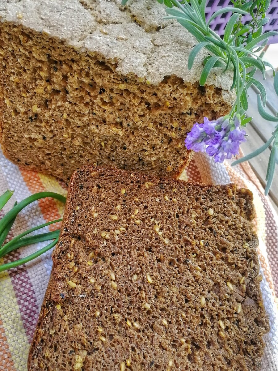 Ржаной хлеб на закваске собственной выпечки