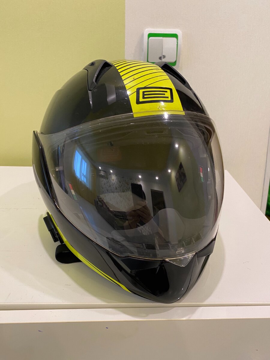 Мой первый модуляр, да и в целом первый дорожный шлем.