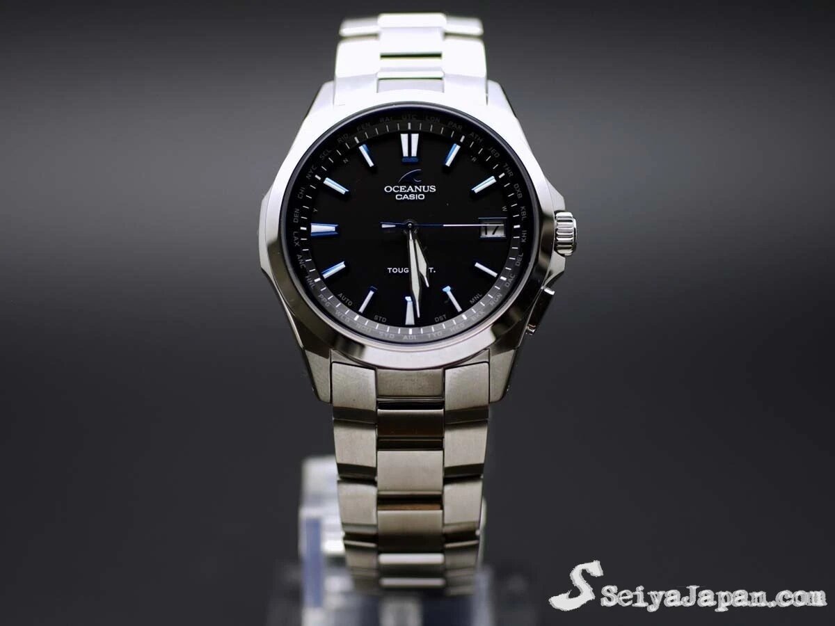 Casio Oceanus S-100-1AJF Made in Japan, фотография взята с сайта https://www.seiyajapan.com/products/ocw-s100-1ajf
