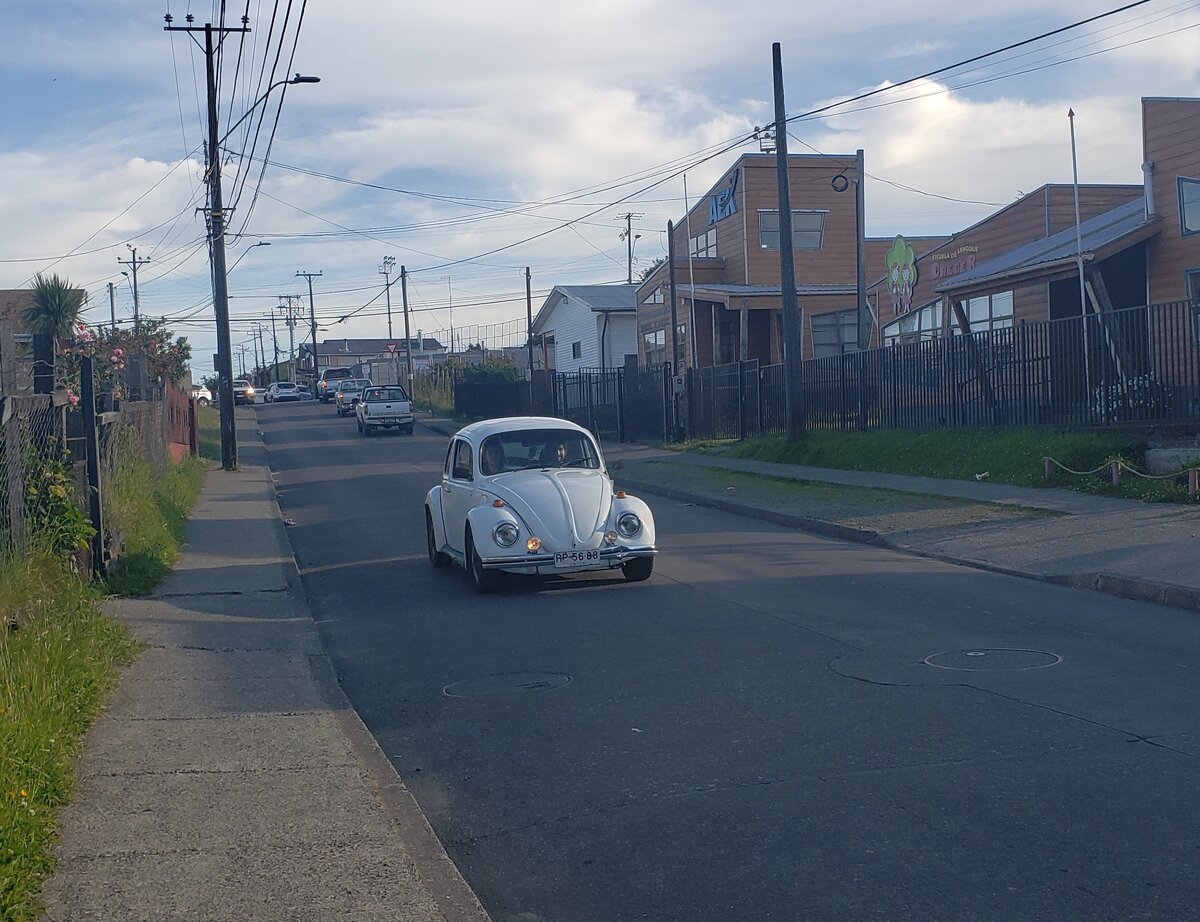 Автомобиль "Жук" в Кальбуко, Чили