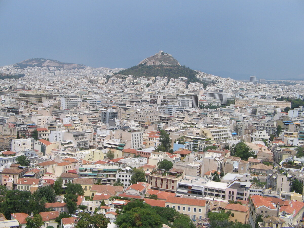 Холм Ликабет. Фото автора.