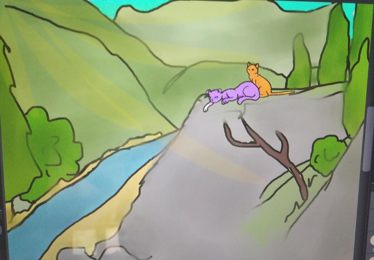 Черника и Лапка