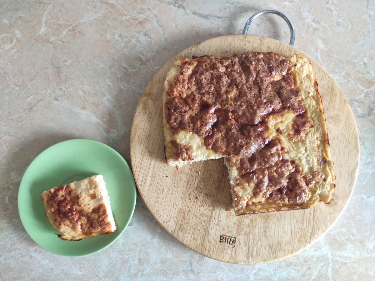 Рецепт суфле с куриным фаршем в духовке - итог.