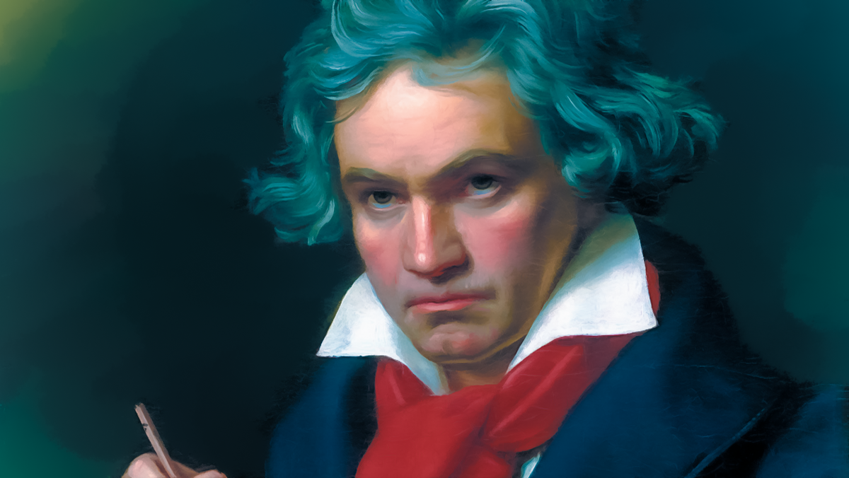 Портрет Людвига ван Бетховена