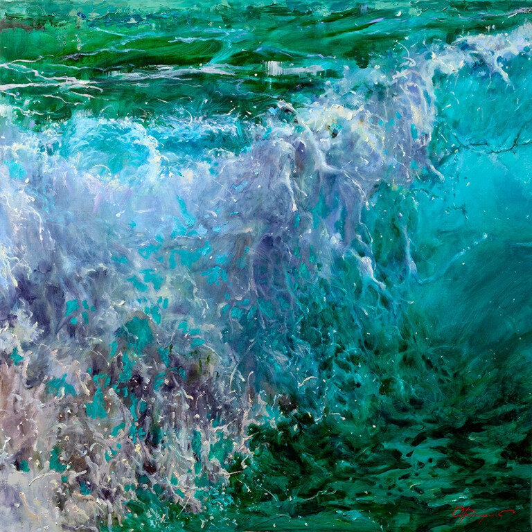 Трофимов О., «Морская волна», холст, масло