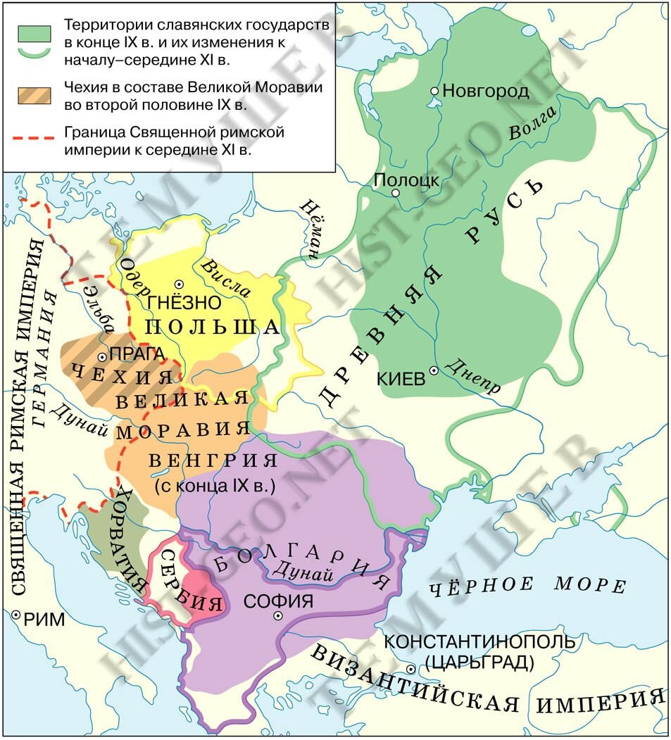 Славянская чехия. Образование славянских государств в 9 веке. Славянские государства 9-11 веков. Первые славянские государства карта. Славянские государства в IX–XI ВВ..