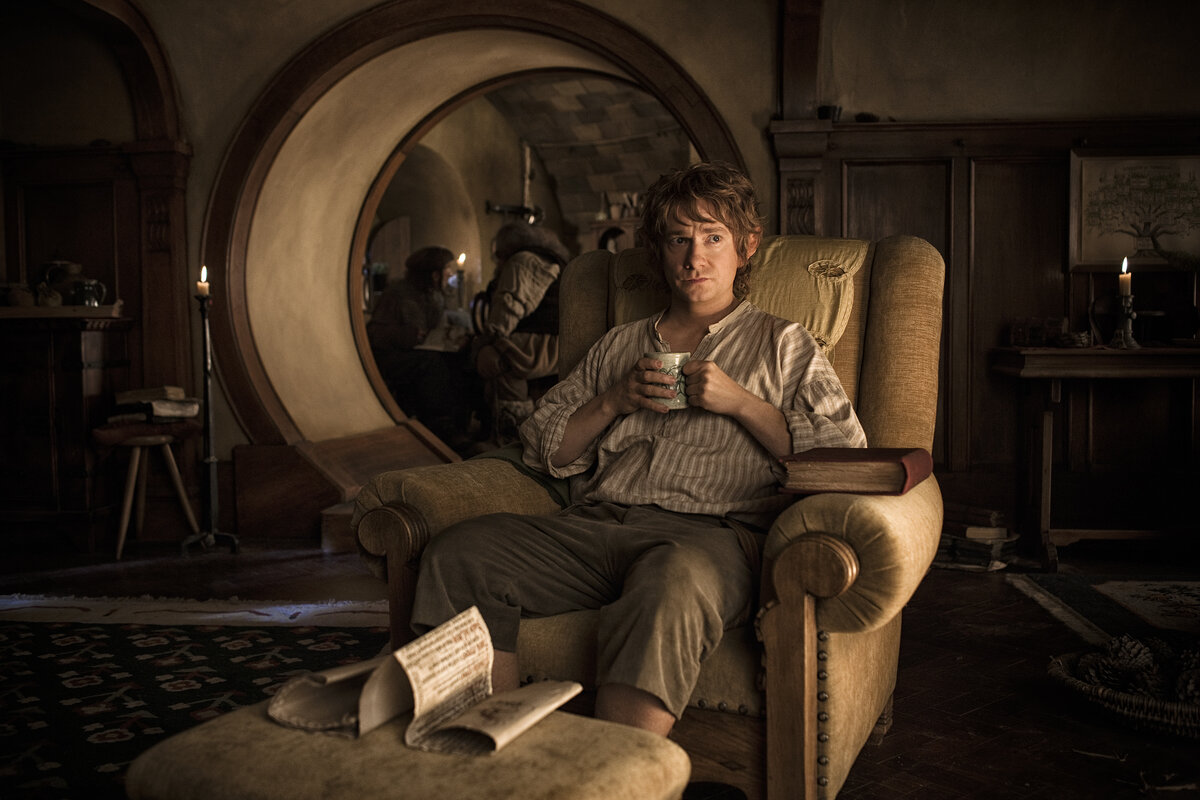 Скриншот из фильма "Хоббит: нежданное путешествие" 