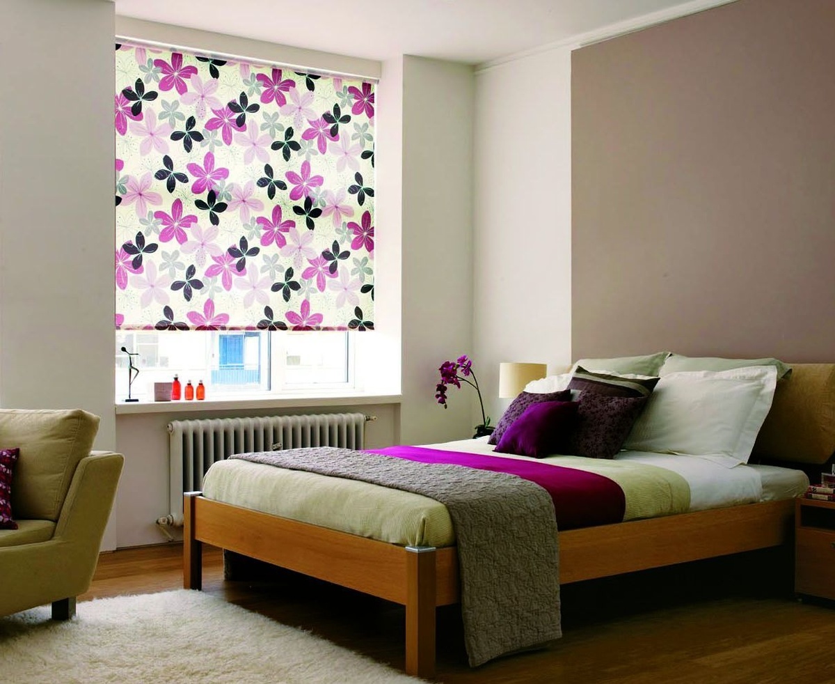 Рулонные шторы для спальни - отличный выбор!