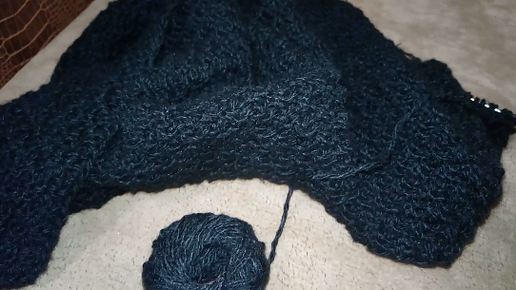 Мужской шарф спицами // Man's scarf knitting Как связать шарф // How to knit a scarf