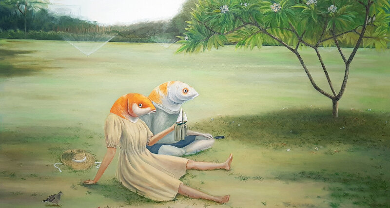 Wing Lam Ngai – The May Flower: Frangipani, 2021