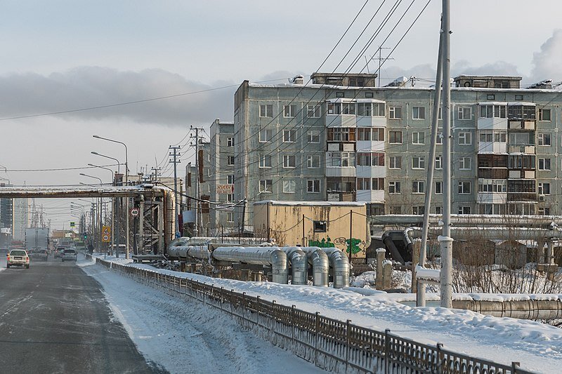 Якутск, Республика Саха, Россия. Фото: Илья Варламов, Wikimedia Commons