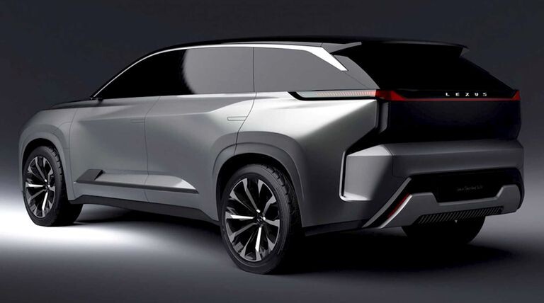 Концепция имеет большие, ромбовидные формы сзади, в отличие от своего меньшего брата, которого мы уже видели в почти производственной форме.