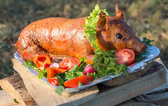 Жареный поросёнок. Источник: beautylunch.ru