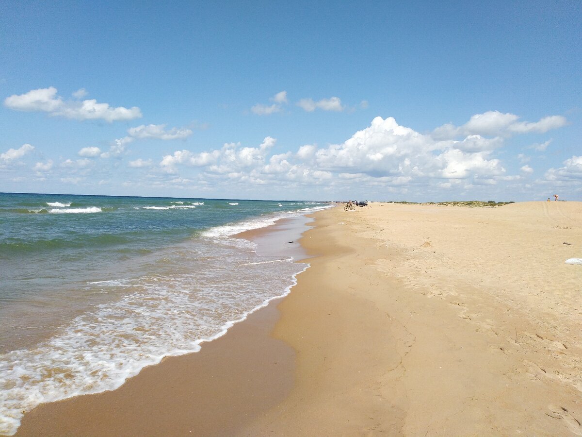 Анапа Витязево пляж панорама