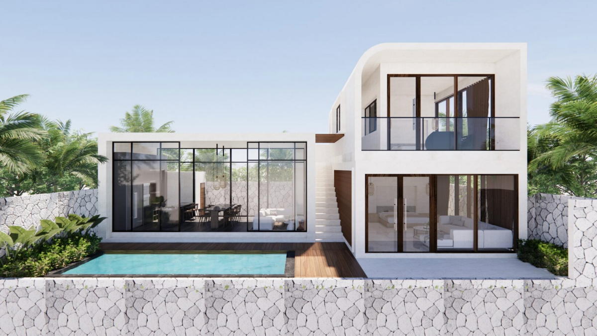 Общий вид виллы. Листайте, чтобы посмотреть все фото