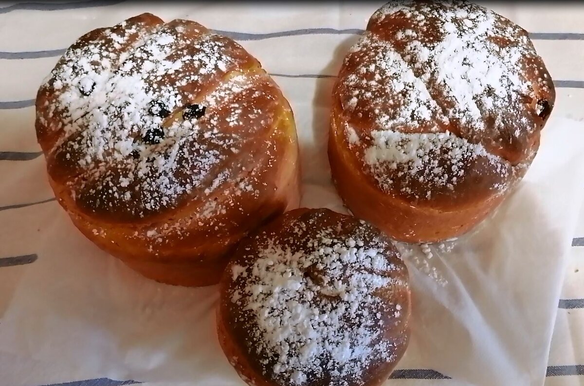 Пасхальный кулич (краффин)